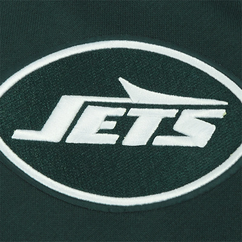 Sweat-shirt à enfiler épaules tombantes Pro Standard Green New York Jets Turn It Up pour homme