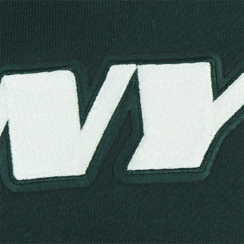 Sweat-shirt à enfiler épaules tombantes Pro Standard Green New York Jets Turn It Up pour homme