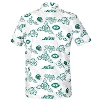 Polo blanc Performance Game Day de Reyn Spooner pour homme, New York Jets