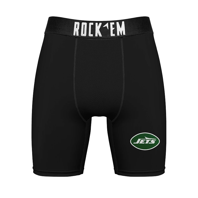 Lot de chaussettes et caleçons boxeurs Rock Em Socks pour hommes des New York Jets