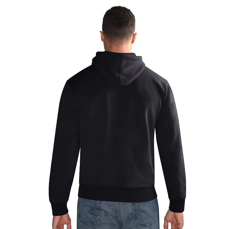 Sweat à capuche noir Starter pour homme des New York Jets de Gotham City