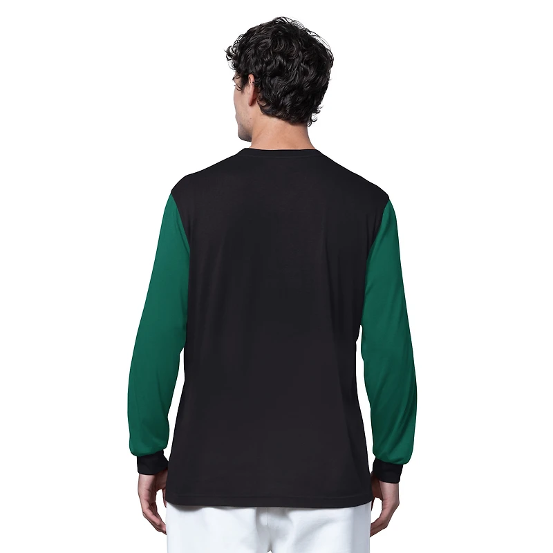 T-shirt à manches longues Starter noir pour homme, New York Jets, match du jeudi soir