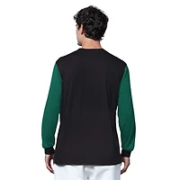 T-shirt à manches longues Starter noir pour homme, New York Jets, match du jeudi soir