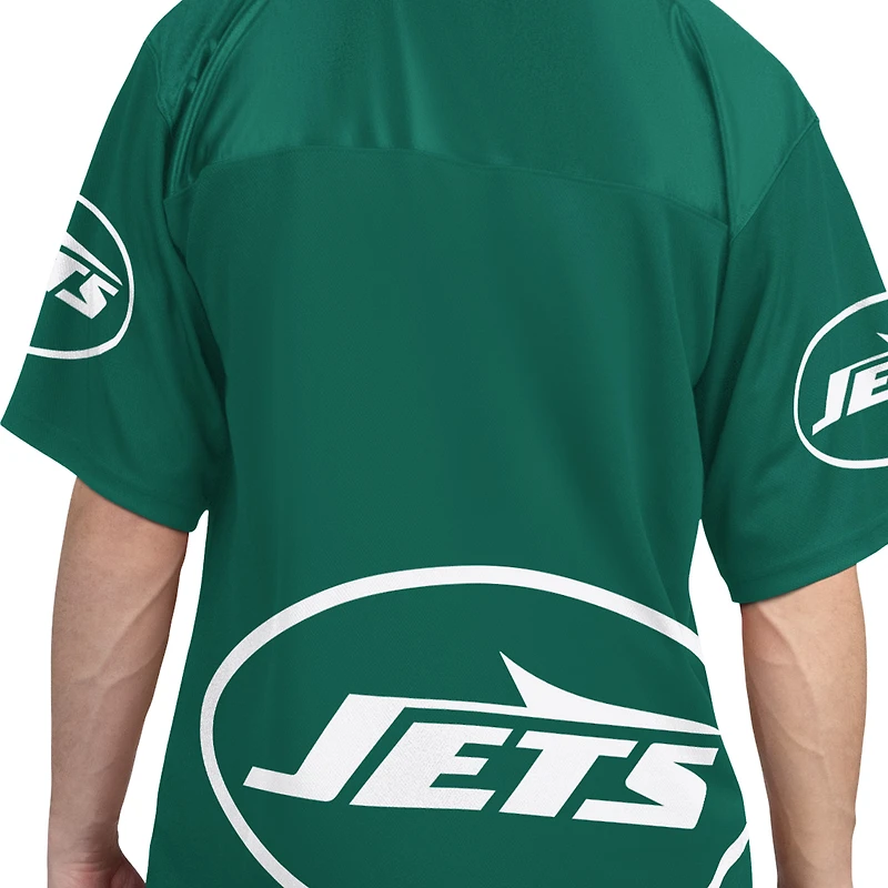 Men's Starter Green/White New York Jets Short Sleeve & Long T-Shirt Combo Pack