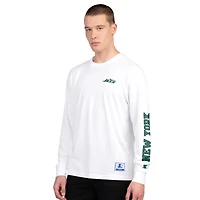 Men's Starter  Green/White New York Jets Short Sleeve & Long T-Shirt Combo Pack