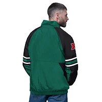 Pull demi-zippé vert pour homme des New York Jets