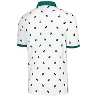 Polo Tommy Hilfiger blanc en piqué New York Jets Bryce pour hommes