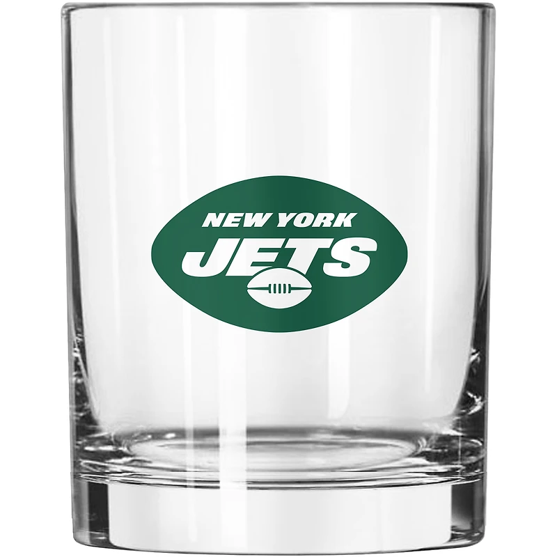 Jets de New York 14 oz. Verre Game Day Rocks