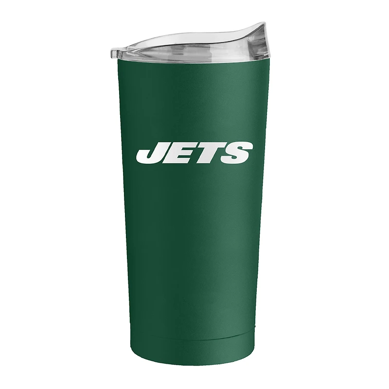 Jets de New York 20 oz. Gobelet à revêtement en poudre Flipside