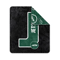 Couverture en tissu tissé Dream Weave des Jets de New York 50 po x 60 po
