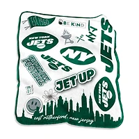 Jeté en peluche Native Rachel Jets de New York 50'' x 60''