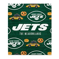 New York Jets 60'' x 70'' Hometown Logo Fleece Blanket