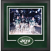 Cadre photo horizontal de luxe New York Jets 16'' x 20'' avec logo de l'équipe