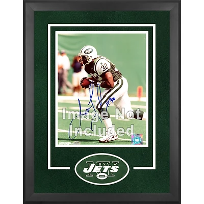 Cadre photo vertical de luxe New York Jets 16'' x 20'' avec logo de l'équipe