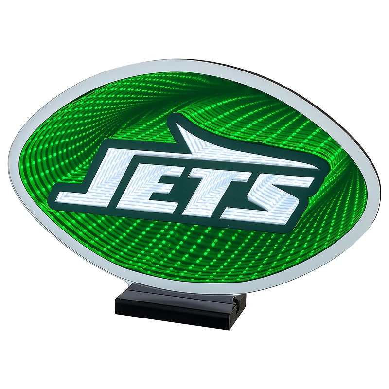 Lumière LED Infinity avec logo des New York Jets