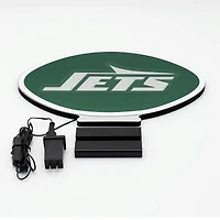 Lumière LED Infinity avec logo des New York Jets