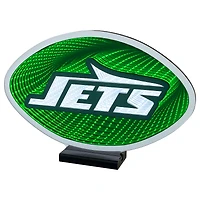 Lumière LED Infinity avec logo des New York Jets