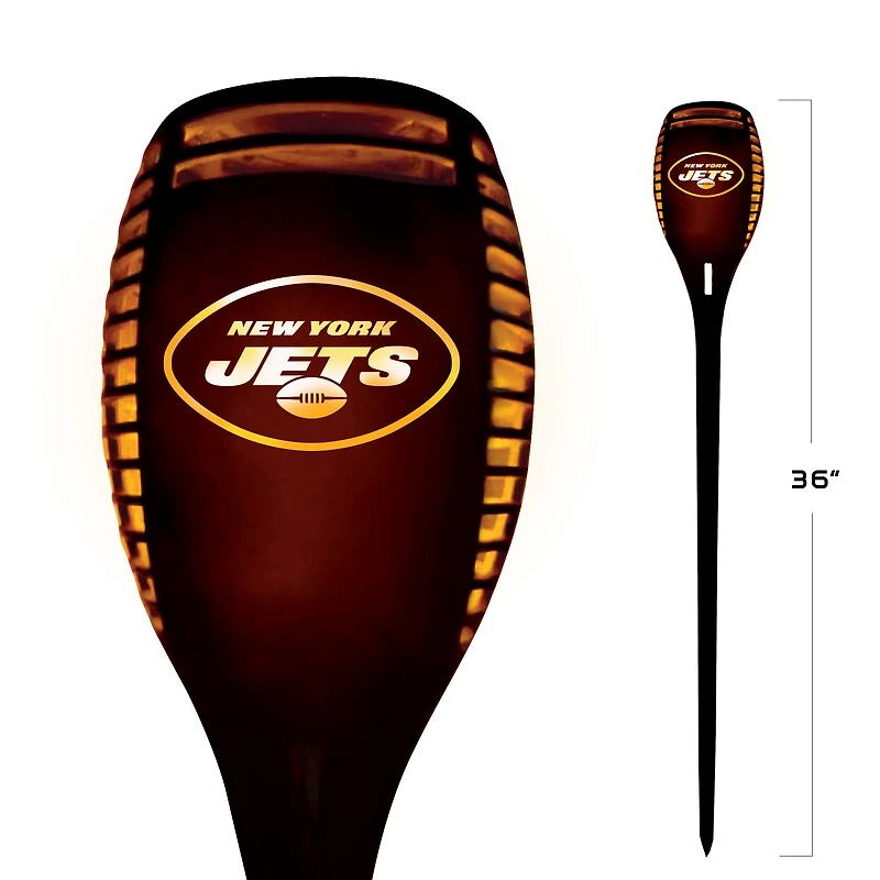 New York Jets LED Solar Torch