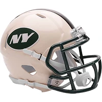 Mini casque de vitesse de la collection rétro Riddell des Jets de New York