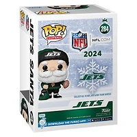 Figurine en vinyle exclusive Fanatics 2024 Funko Pop! du Père Noël des Jets de New York