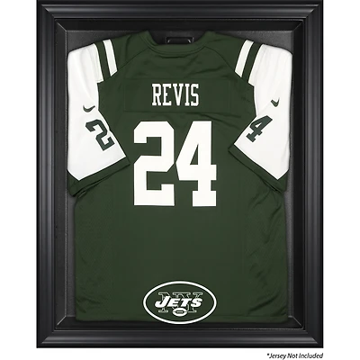 New York Jets Throwback Logo 1998 - 2018 Black Frame Jersey Display Case