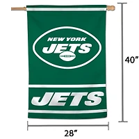 New York Jets WinCraft Bannière Verticale 28'' x 40''