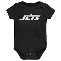 Newborn & Infant New York Jets Team Starter 3-Pack Bodysuit Set