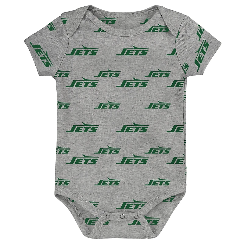 Ensemble 3 pièces pour nouveau-né Outerstuff New York Jets Little Tike
