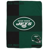 Couverture Sherpa Pegasus New York Jets 60" x 80"