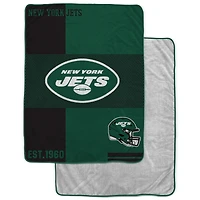 Couverture Sherpa Pegasus New York Jets 60" x 80"