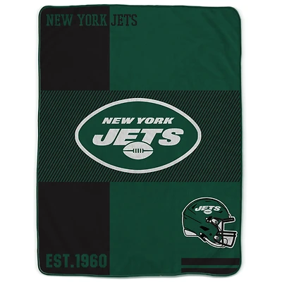 Couverture Sherpa Pegasus New York Jets 60" x 80"