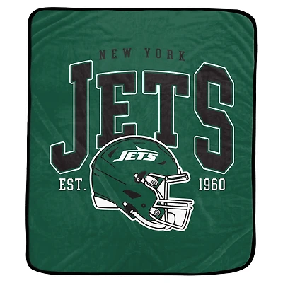 Couverture ultra douce Pegasus New York Jets Vintage Arch 50" x 60"
