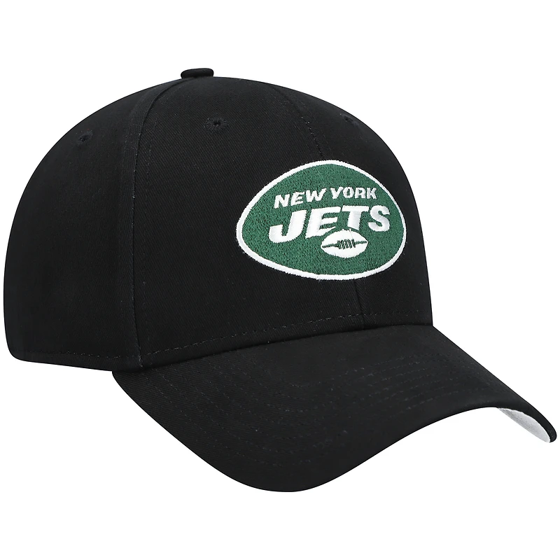 Casquette réglable MVP de l'équipe de base des Jets de New York préscolaire '47 noire