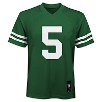 Preschool Garrett Wilson Legend Green New York Jets Replica Player Jersey