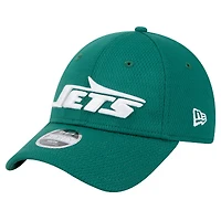 Casquette ajustable New Era Green Main 9FORTY des New York Jets pour enfants d'âge préscolaire