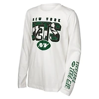 Ensemble de t-shirts the Mix pour enfants d'âge préscolaire avec les Jets New York