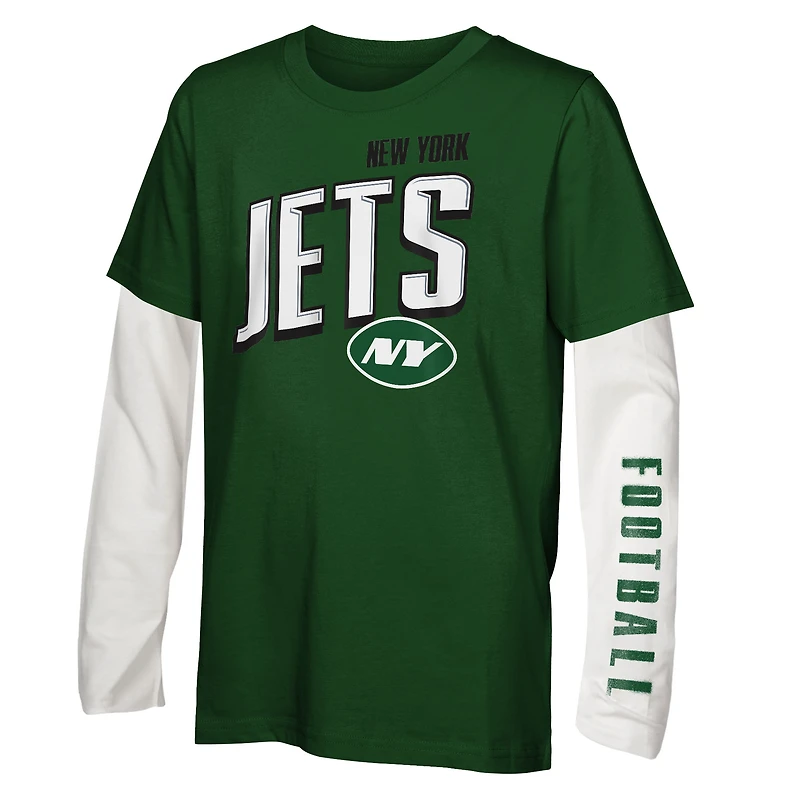 Ensemble de t-shirts « The Mix Combo » des Jets New York pour enfants d'âge préscolaire