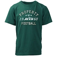 Preschool Wes & Willy  Green New York Jets Property Of T-Shirt