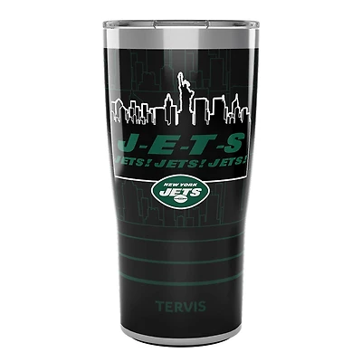 Tervis New York Jets 20oz. J-E-T-S Slider Lid Stainless Steel Tumbler