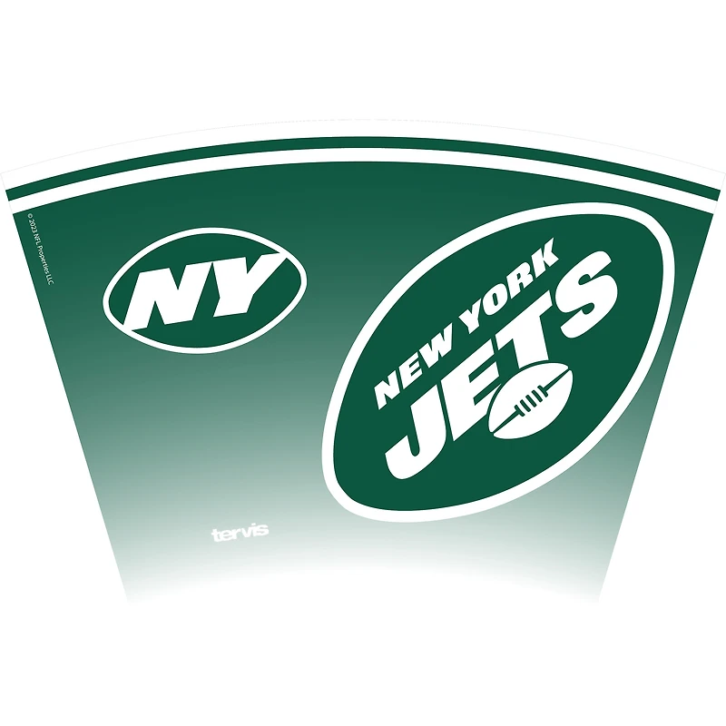 Tervis New York Jets 24oz NFL 2 PACK Genuine & Forever Fan