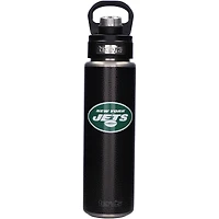 Jets de New York Tervis 24 oz. Bouteille d'eau en cuir à large ouverture