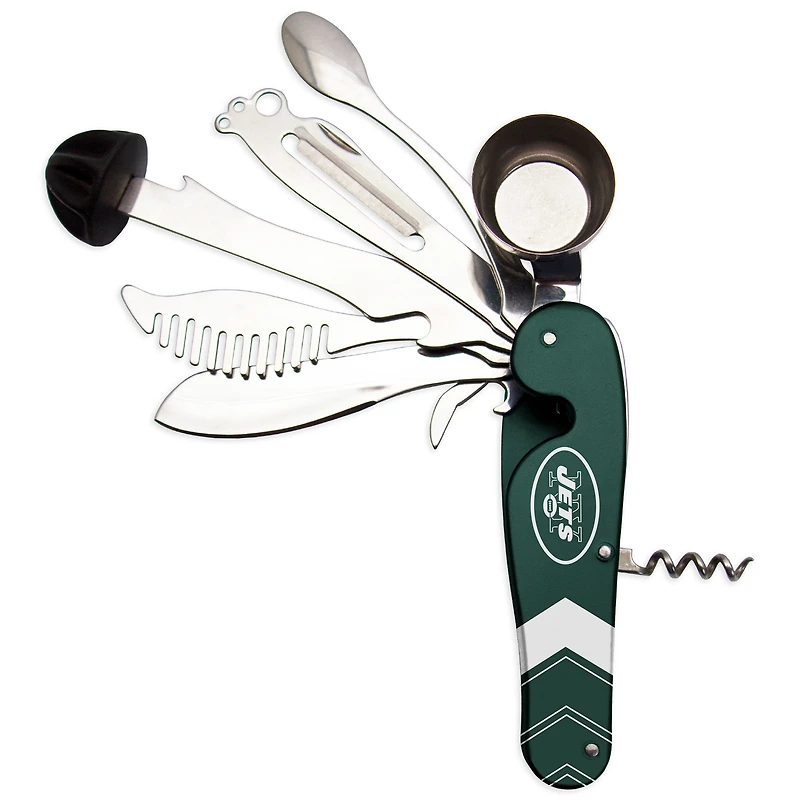 The Sports Vault New York Jets - Outil multifonction barman 8 pièces