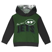 Toddler Green New York Jets Coin Toss Pullover Fleece Hoodie & Pants Set