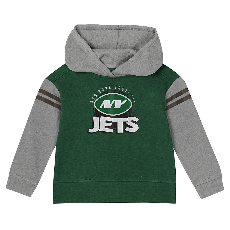 Ensemble deux pièces pour tout-petits avec haut à capuche manches longues et leggings New York Jets Club House