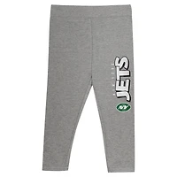 Ensemble deux pièces pour tout-petits avec haut à capuche manches longues et leggings New York Jets Club House