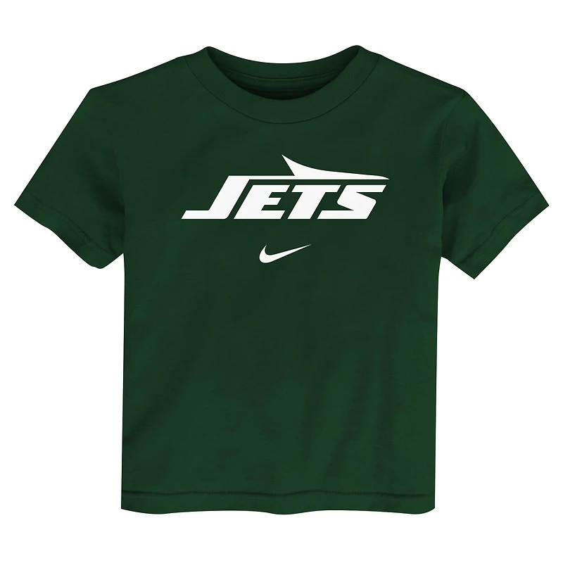 T-shirt Nike vert avec logo New York Jets pour tout-petit