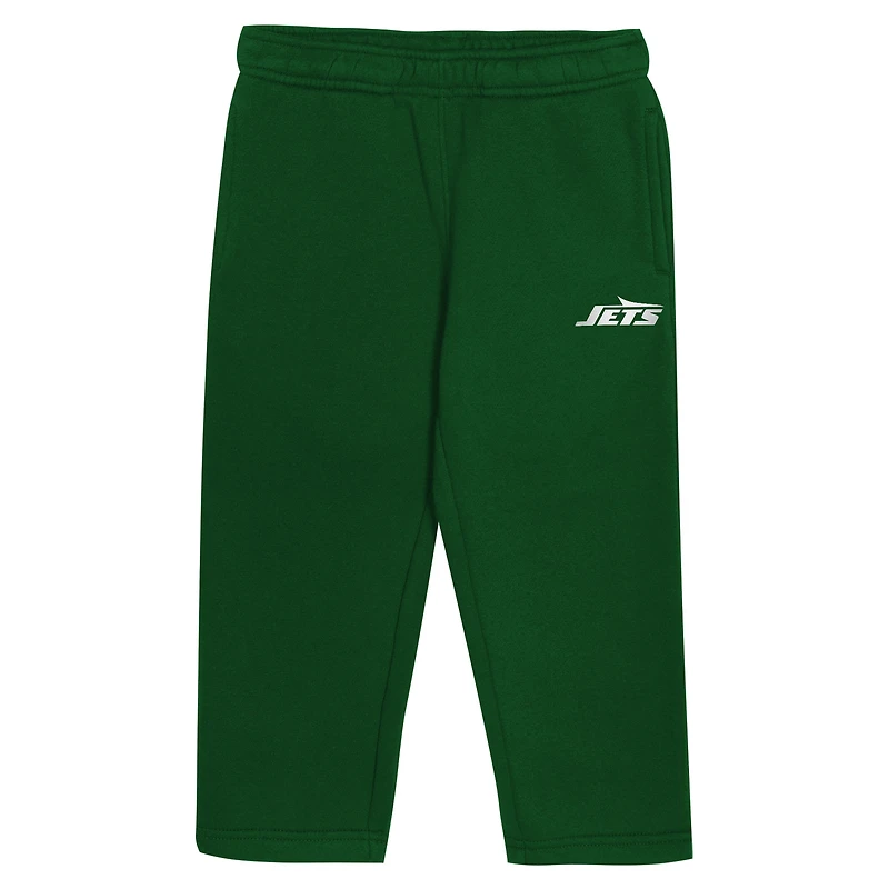 Toddler Outerstuff Green New York Jets Lineman Fleece Hoodie & Pants Set