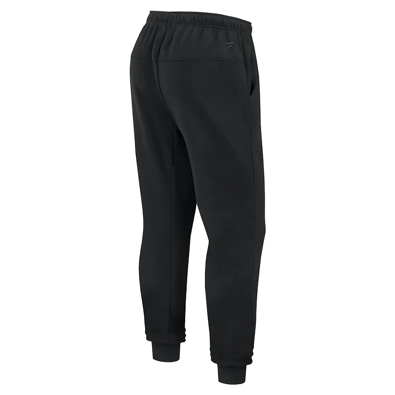 Unisex Fanatics  Black New York Jets Elements Phenom Fleece Jogger Pants
