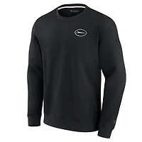 Unisex Fanatics Black New York Jets Elements Super Soft Pullover Sweatshirt