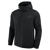 Unisex Fanatics  Black New York Jets Front Office Full-Zip Hoodie